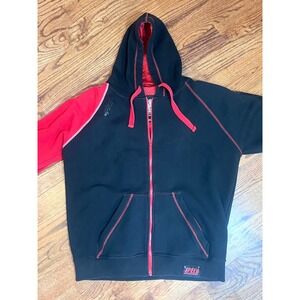 Speed‎ and Strength United By Speed Mens 2XL Black Red Armored Motorcycle Hoodie